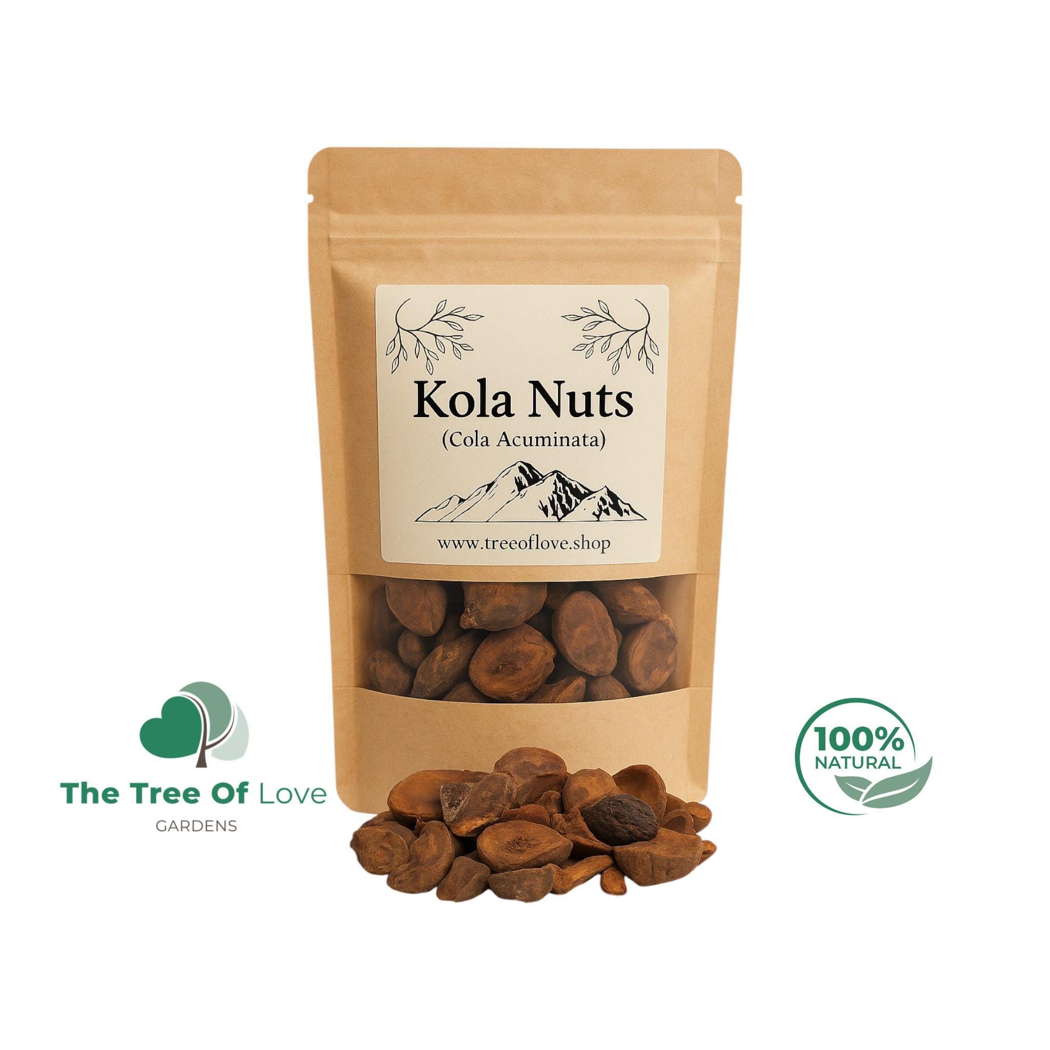 Kola Nuts | Cuts | Dried | Cola Nut Seeds - Cola Acuminata | Dried Herbs | Herbal Tea | Herbal Products | Bulk Herb | Herbal Remedy