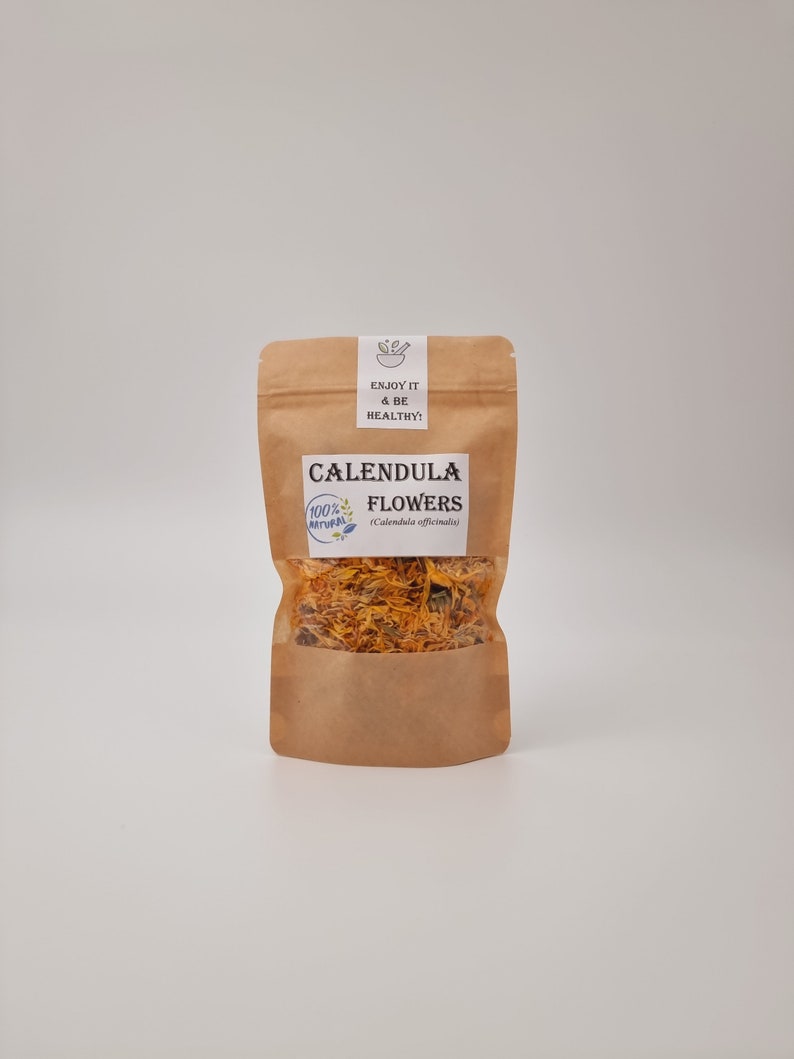 Calendula Calendula Flowers Dried Herbs Herbalism Botanicals Herbal Teas Aromatherapy image 9