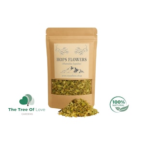 Hopbloemen | Kruid |  Hopbloementhee | Humulus lupulus | Gedroogde kruiden | Kruidenaromatherapie | Kruidengeneesmiddel