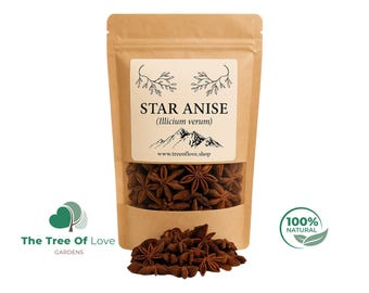 Star Anise | Anise Stars | Illicium verum |  Herbal Products | Botanical | Dried Herbs | Herbal Tea | Herbal Products | Bulk Herb