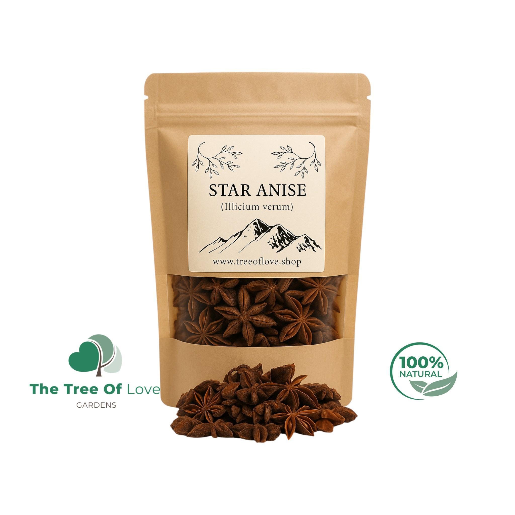 Anise Stars | Star Anise | Illicium verum | Herbal Products | Botanical | Dried Herbs | Herbal Tea | Herbal Products | Bulk Herb