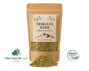 Tribulus Terrestris  6oz to 1lb | Tribulus Herb | Caltrop Dried | Gokshura | Puncture Vine | Tribulus creeping | Herbal Infusion