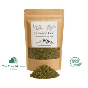 Tarragon Leaf Cuts | Tarragon | Artemisia dracunculus | Dried Herbs | Herbal Tea | Herbal Products | Bulk Herb | Herbal Remedy