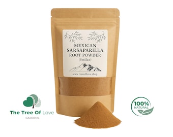 Sarsaparilla Powder |  Mexican Sarsaparilla Root Powder (Smilax medica) or Indiand Sarsaparilla Root Powder  (Hemidesmus indicus)