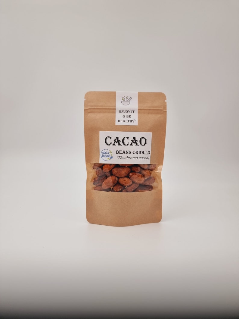 Cacao Beans Whole Criollo Organic Theobroma Cacao Cocoa Beans Premium Quality image 4