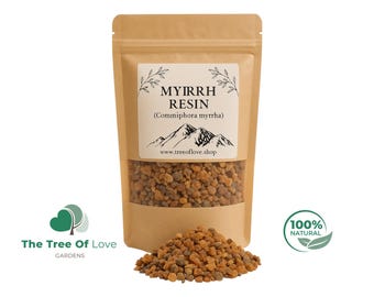 Myrrh Resin | Potent | Grade A ++ |  Commiphora Myrrha | Dried Herbs | Herbal Tea | Herbal Products | Bulk Herb | Herbal Remedy
