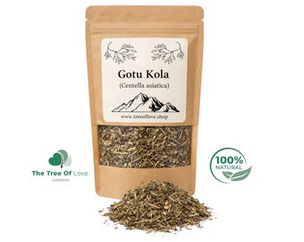 Gotu-kola | Kruid | Centella asiatica | Gedroogde kruiden | Thee | Bulkkruid | Kruideninfusie van The Tree Of Love Gardens