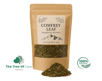 Comfrey Leaf | Symphytum officinale | Dried Herbs | Herbal Tea | Herbal Products | Bulk Herb | Herbal Infusion