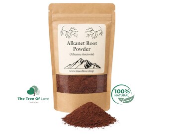 Alkanet Root Powder | Alkanna tinctoria | Dried Herbs | Herbal Tea | Herbal Products | Bulk Herb | Herbal Infusion