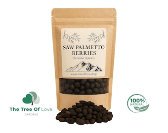 Saw Palmetto Berries | Saw Palmetto Berry | Serenoa repens | Inteira | Cortes | Pó | Ervas secas | Chá de ervas | Produtos de ervas | Ervas a granel