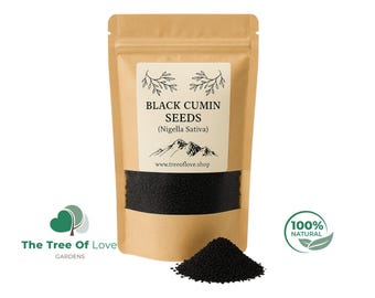 Black Cumin Seed | NIGELLA SATIVA | Nigella | Black Seeds - Kalonji  Semilla de Comino Negro Herbs | Herbal Infusion