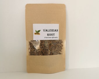 Organic Valerian Root | Valeriana officinalis | Valerian Root Tea | Valerian Herbal Tea 100% Natural/ Insomnia | Sedative