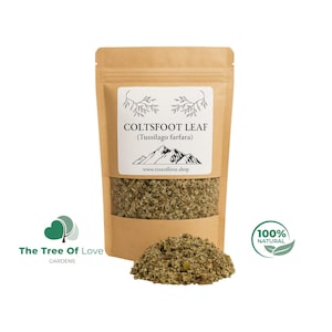 Coltsfoot | Coltsfoot  Herb | Tussilago farfara | COLTSFOOT Tea | Tusilago Farfara Folia | | Herbal Remedy