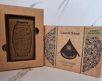 Jabón de laurel / Elección de 15 a 70% de contenido de aceite de laurel / Jabón de aceite de oliva / Hecho a mano / Orgánico / Jabón Ghar / / Infusión de hierbas