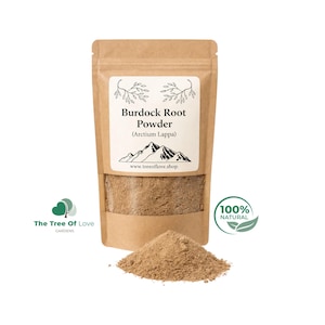 Burdock Root Powder/Cuts | Arctium Lappa L. - Radix | Dried Herbs | Herbal Tea | Herbal Products | Bulk Herb | Herbal Infusion