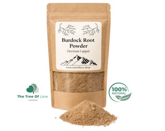 Burdock Root Powder/Cuts | Arctium Lappa L. - Radix | Dried Herbs | Herbal Tea | Herbal Products | Bulk Herb | Herbal Infusion