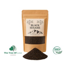 Black Sesame Seed | Sesamum indicum | Sesame Cullinary Herb | Sesame Seed Seasoning | | Herbal Remedy