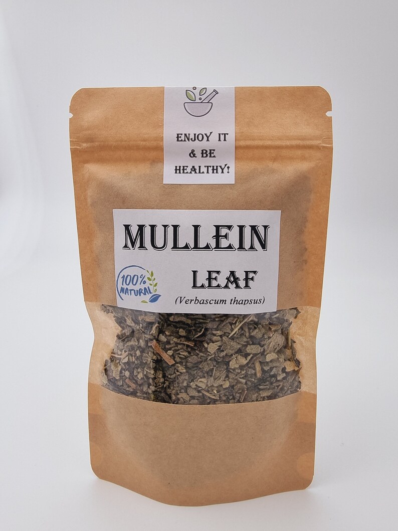 Mullein Leaf Tea Mullein Leaf c/s Verbascum thapsus Dried Wildcrafted Mullein Leaf Mullein leaf Herb zdjęcie 3