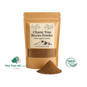 Chaste Tree Berry Powder |  Chaste Tree Berries Powder | Vitex agnus castus | Dried Herbs | Herbal Tea | Herbal Products | Bulk Herb