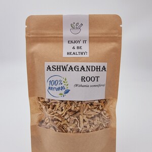 Ashwagandha Root Cuts or Powder Withania Somnifera Radix image 9