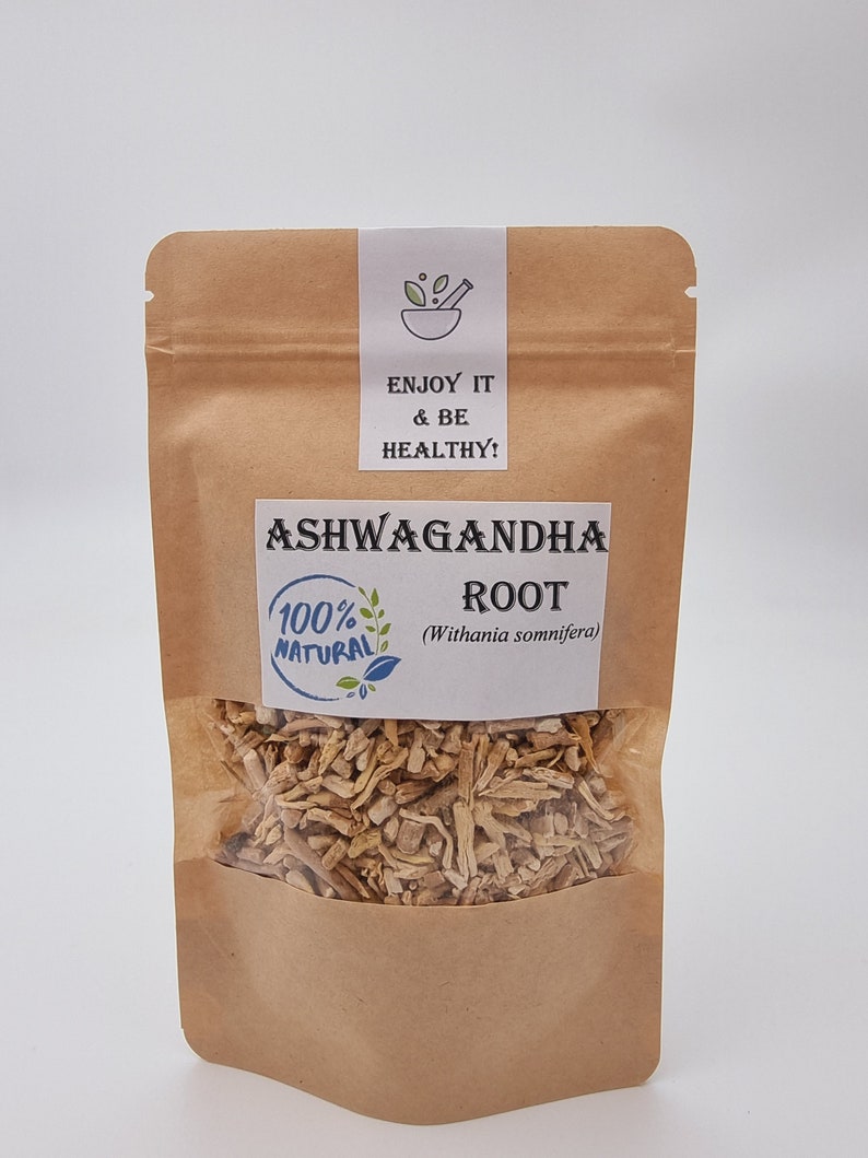 Ashwagandha Root Cuts or Powder Withania Somnifera Radix image 9