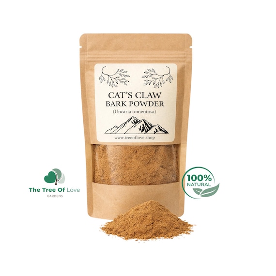 Cat's Claw Bark Powder | Uncaria Tomentosa | Dried Herbs | Herbal Tea | Herbal Products | Bulk Herb | Herbal Infusion