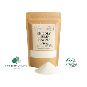 Chicory Inulin Powder | Inulin Powder | Inulin Natural Sugar from Chicory | Dried Herbs | Herbal Tea | Herbal Products | Bulk Herb