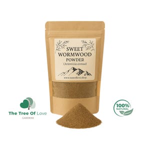 Süßes Wermutpulver | Artemisia annua |  Süße Annie Puder | Qinghaosu Kraut | Getrocknete Kräuter | Kräutertee | Pflanzliche Produkte | Schütt Kraut