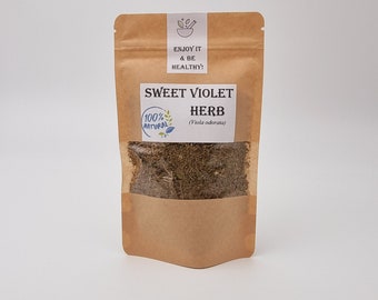 Sweet Violet Herb | Viola odorata | Gul Banafsha |  Herba Violae Zi Hua Di Ding