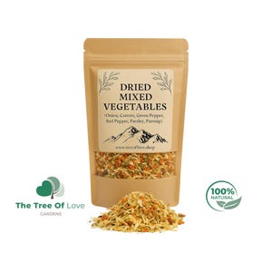 Mixed Vegetables Dried | Premium Quality | Vegetable Soup Blend | Dried Herbs | Herbal Tea | Herbal Products | Bulk Herb | Herbal Remedy