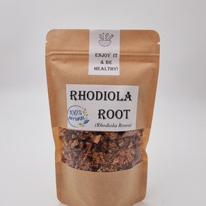 Raíz de Rhodiola / Rhodiola rosea / Raíz de RHODIOLA ROSEA / Raíz dorada imagen 2
