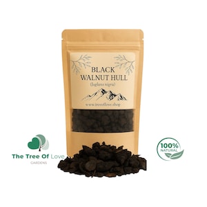 Black Walnut Hull | Juglans nigra  | Cuts or Powder | Dried Herbs | Herbal Tea | Herbal Products | Bulk Herb | Herbal Remedy