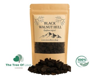 Black Walnut Hull | Juglans nigra  | Cuts or Powder | Dried Herbs | Herbal Tea | Herbal Products | Bulk Herb | Herbal Remedy