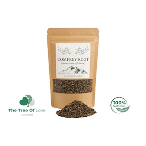 Comfrey Root | Symphytum officinale | Dried Herbs | Herbal Tea | Herbal Products | Bulk Herb | Herbal Remedy