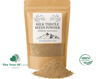 Milk Thistle Powder | Milk Thistle Seed Powder | Dried Herbs | Herbal Tea | Herbal Products | Bulk Herb | Herbal Infusion