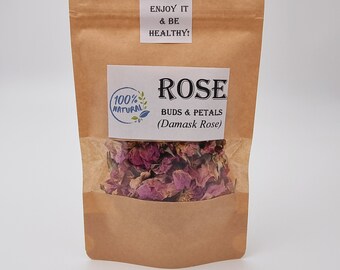 Damask Rose Buds