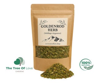Goldrute Kraut | Goldrute Tee | Goldrute Blätter | Natur | Getrocknete Kräuter | Botanische | Natürliche Kräuter | Kräutertee