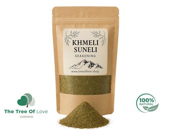 Khmeli Suneli | Khmeli Cuneli | Chmeli Suneli |  Georgian Spice | dried herbs |  vegetables | Seasoning by The Tree Of Love Gardens
