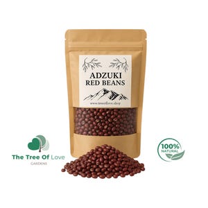 Food To Live Organic Adzuki Sprouting Beans - 20 Pound Bulk Bag Of Whole Raw Red Mung Beans
