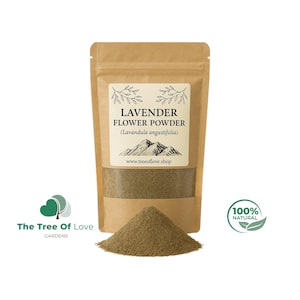 Lavendelbloempoeder