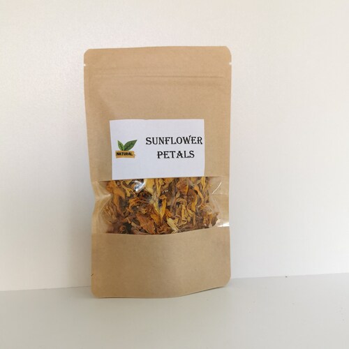 Organic Dried Sunflower Petals / Available 2oz32oz 57g907g Etsy