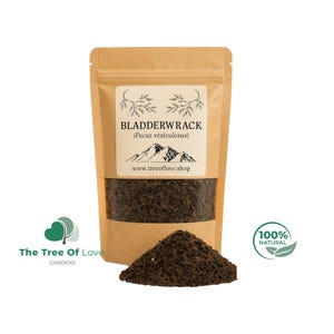 Blaaswier | Snitten of poeder | Fucus vesiculosus | Gedroogde kruiden | Kruidenthee | Kruidenproducten | Bulkkruid | Kruidengeneesmiddel