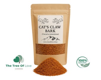 Kattenklauwschors | Uncaria Tomentosa | Snitten of poeder | Gedroogde kruiden | Kruidenthee | Kruidenproducten | Bulkkruid | Kruideninfusie