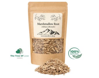 Marshmallow Root  | Althaea officinalis | Natural |  Dried Herbs | Herbal Infusion | Herbal Tea by The Tree Of Love Gardens