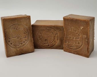 Aleppo Laurel Soap | Choice of 15 to 70% Laurel Oil content | 8 oz bar (225 grams) | Handmade |  Organic | Ghar by The Tree Of Love Gardens