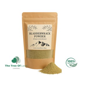 Fucus vesiculosus en polvo o en rodajas / Hierbas secas / Té de hierbas / Productos herbales / Hierbas a granel / Infusión de hierbas