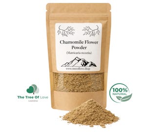 Chamomile Flower Powder | Dried Herbs | Herbal Tea | Herbal Products | Bulk Herb | Herbal Infusion