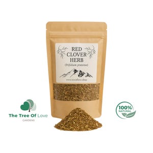 Red Clover Leaf & Stem | Red Clover Herb | Trifolium Pratense | Dried Herbs | Herbal Tea | Herbal Products | Bulk Herb | Herbal Remedy