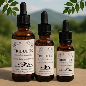 Glicerita de Tribulus Terrestris | Extrato de Tribulus Terrestris sem Álcool | Tintura | Extrato Líquido de Tribulus Terrestris | Remédio Herbal