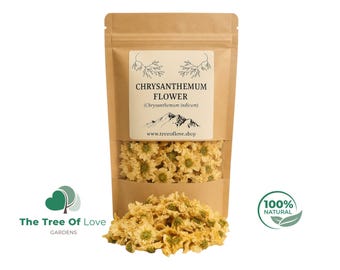 Flor de crisantemo / Té de mamá / Ju Hua / Hangzhou / Flor seca comestible / Crisantemo morifolium / Infusión de hierbas